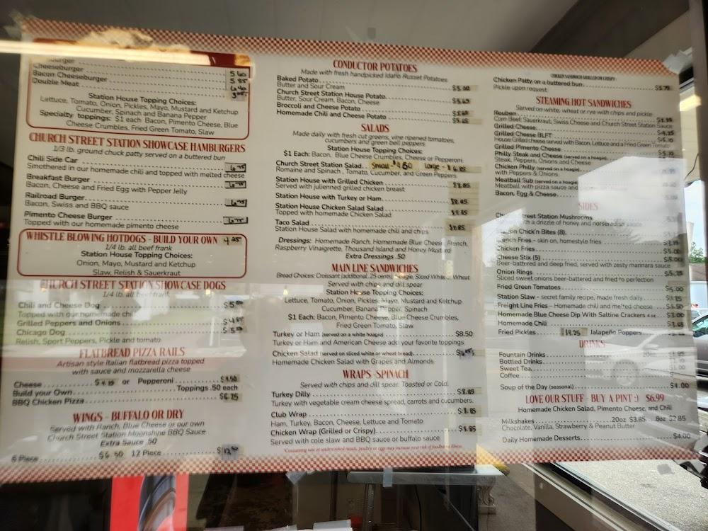 Church Street Station Menu image 4